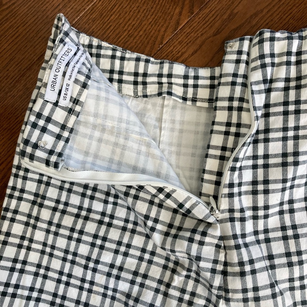 UO Dove plaid stretchy pin-up pants - Picture 12 of 16